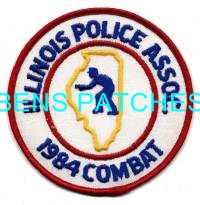 ILLINOIS,ILLINOIS POLICE ASSOCIATION 1984 COMBAT 1_wm